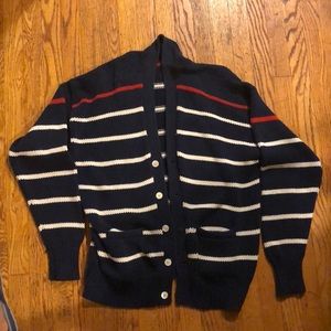 Ralph Lauren Polo Cardigan Blue and Red